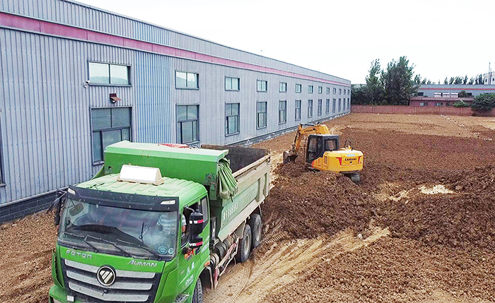 鼎諾物流裝備：銳意進取開新局，廠區新車間開始動工建設